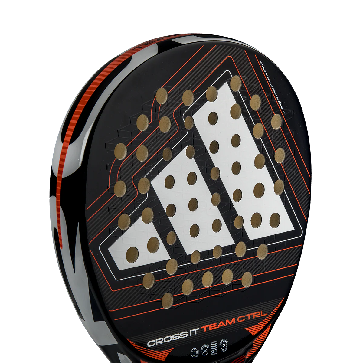 Adidas Cross IT Team Ctrl Padel Racket 2026 - Image 4