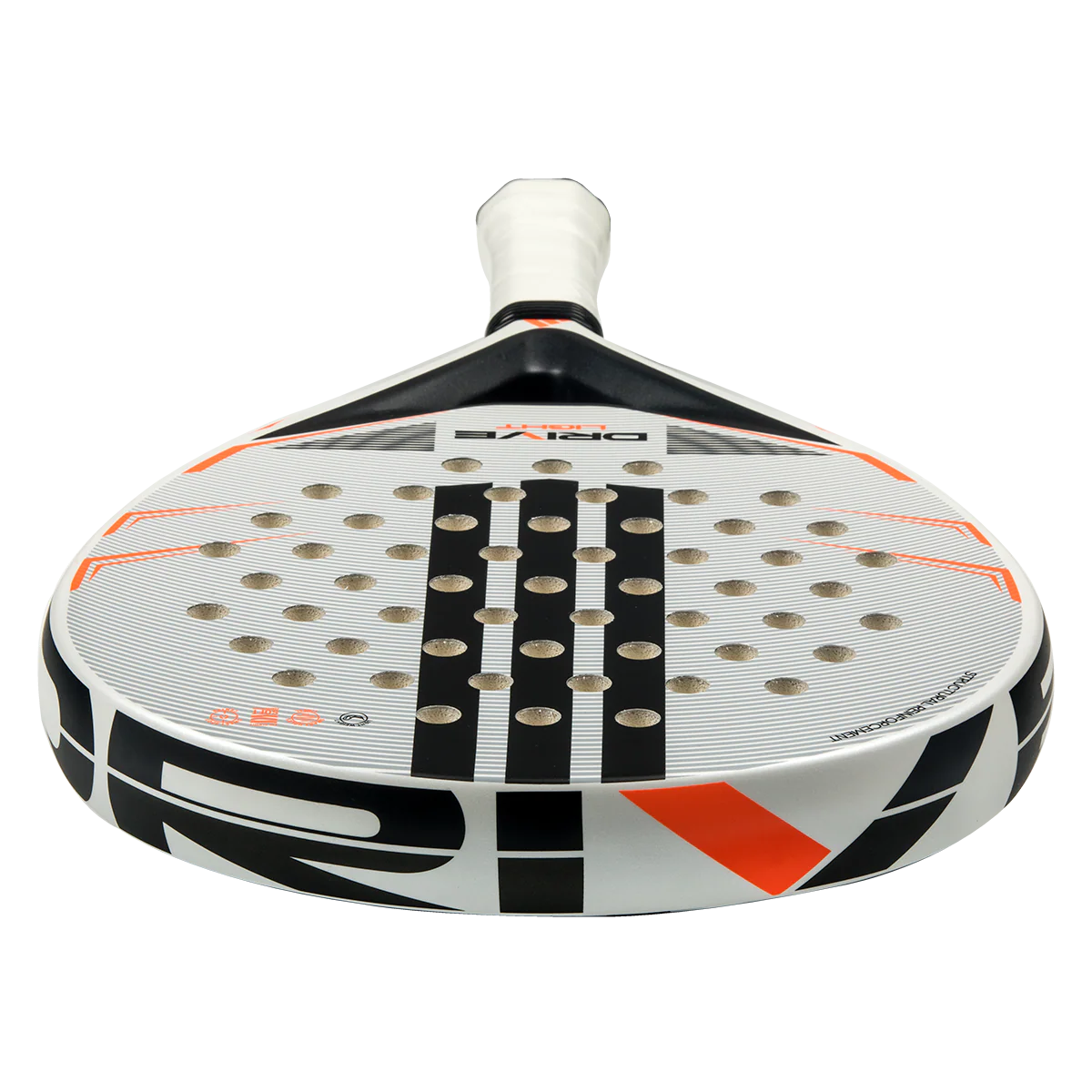 Adidas Drive Light Padel Racket 2026 White/Orange - Image 5
