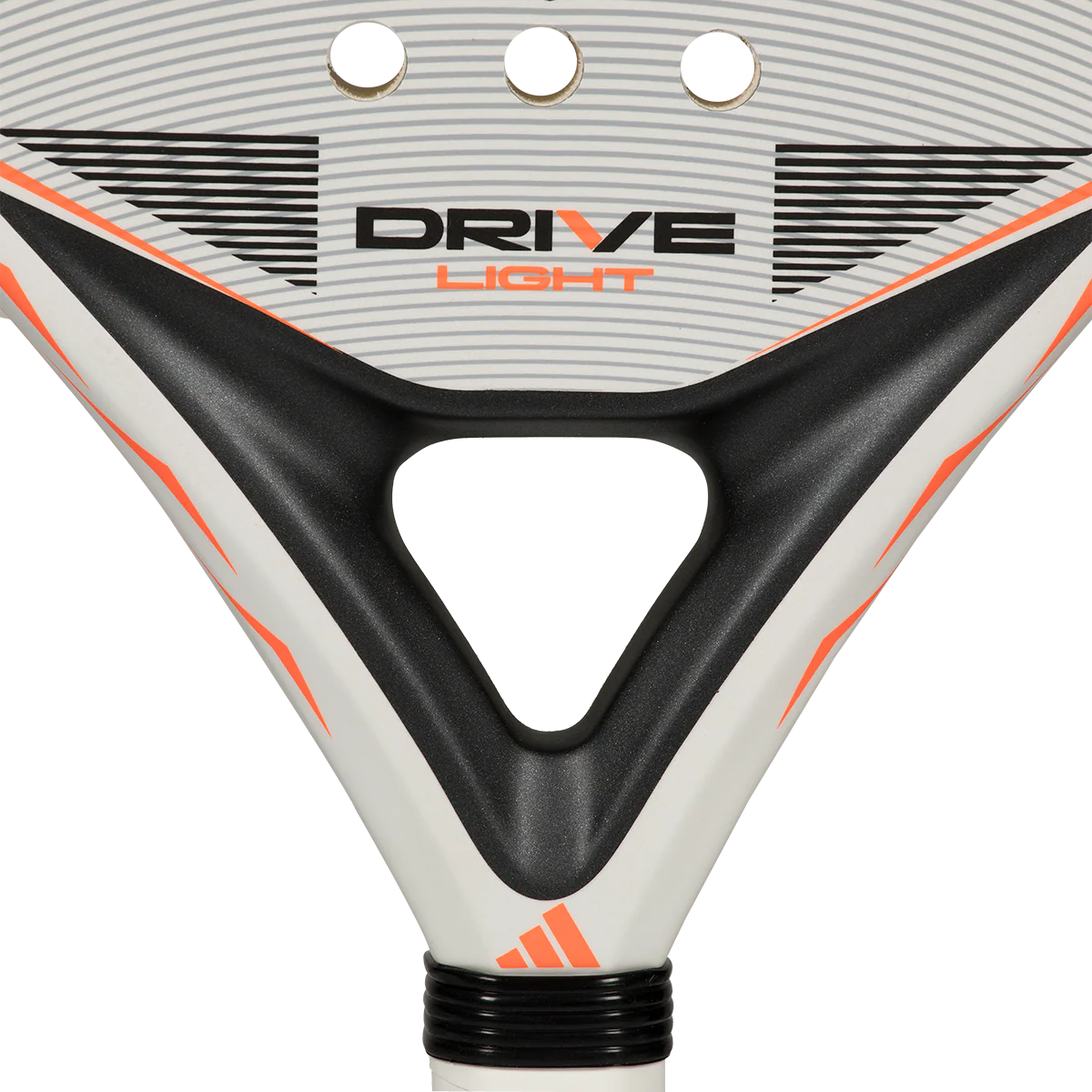 Adidas Drive Light Padel Racket 2026 White/Orange - Image 6