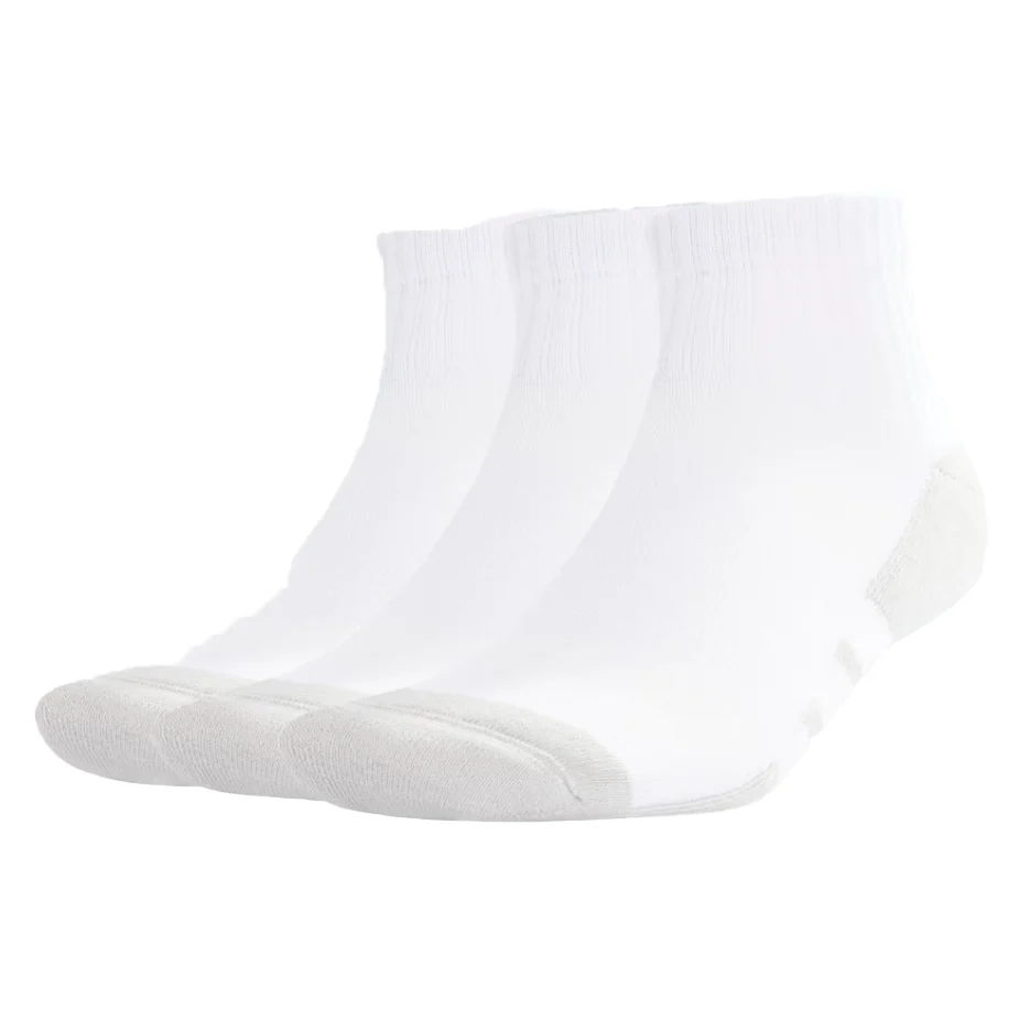 Adidas Essential Quarter Socks - 3 Pack White