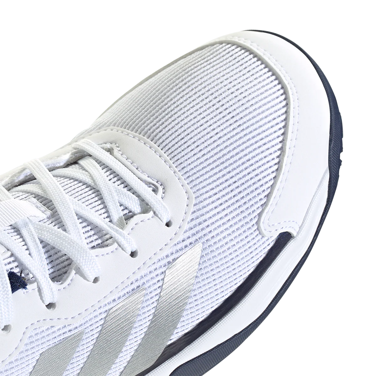 Adidas Junior Crazyquick Padel Shoes White Dark Blue - Image 8