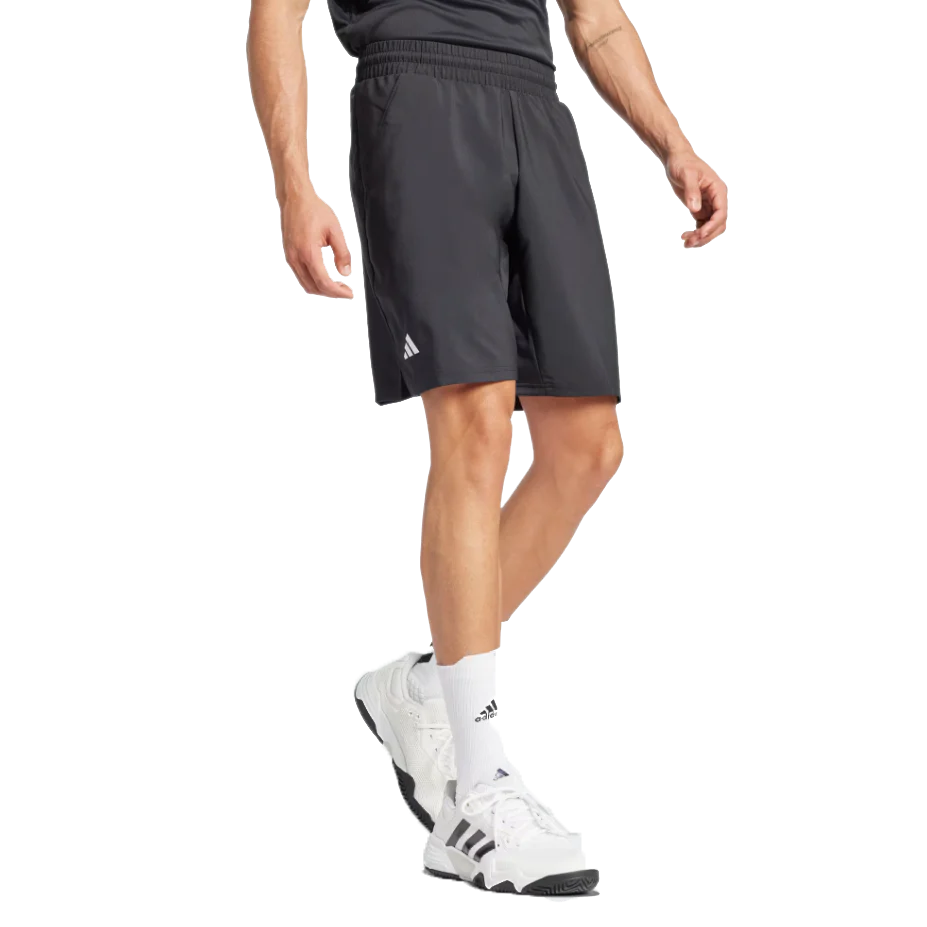 Adidas Men's Club 3 Stripe Shorts Black - Image 5