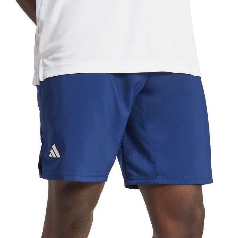 Adidas Men's Club 3 Stripe Shorts Navy - Image 3