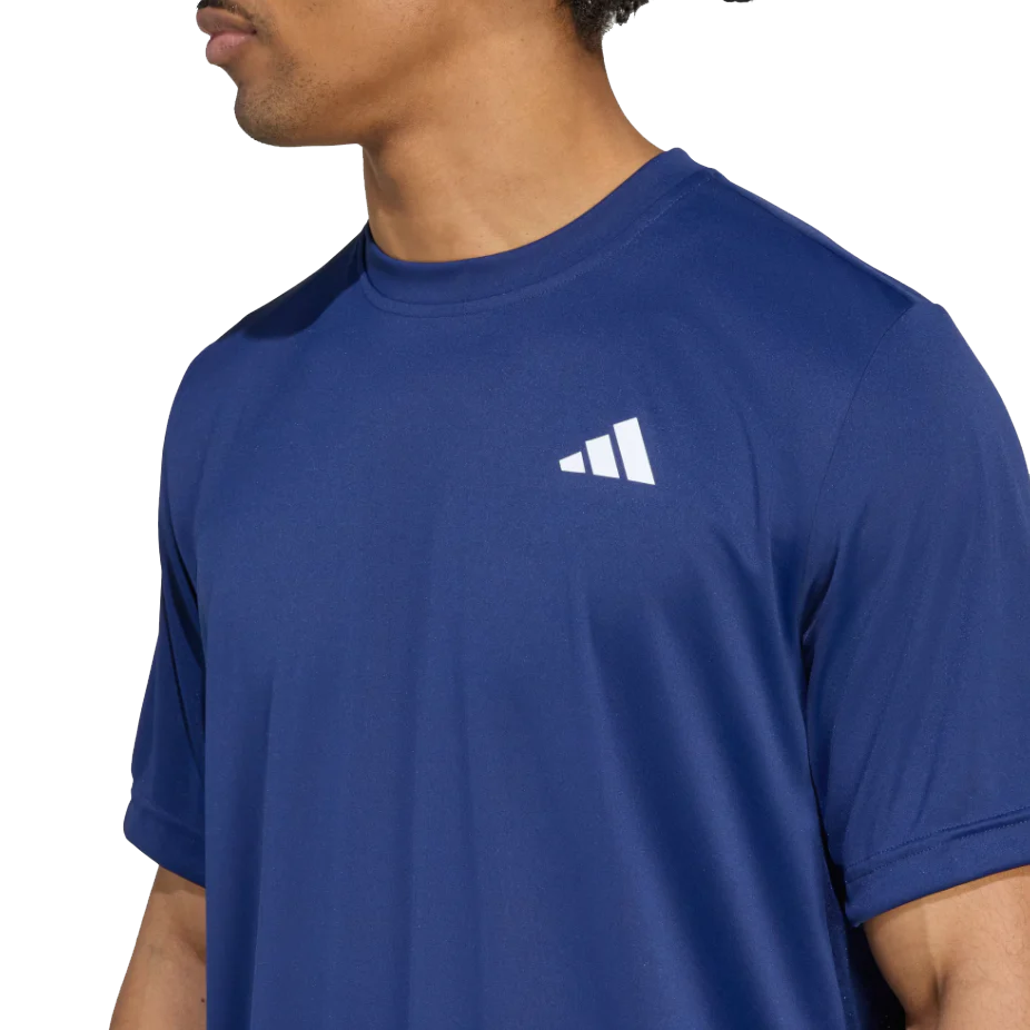 Adidas Men's Club Climacool T-Shirt Navy SS25 - Image 4