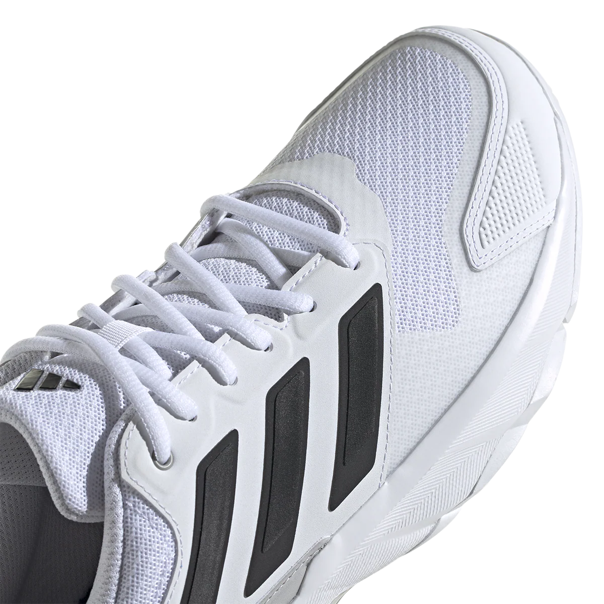 Adidas Men's CourtJam Control 3 Tennis Shoes White - Image 8