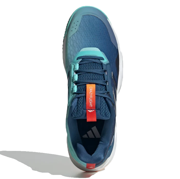 Adidas Men's Crazyflight 6 Indoor Court Shoes Dusky Petrol - Image 4