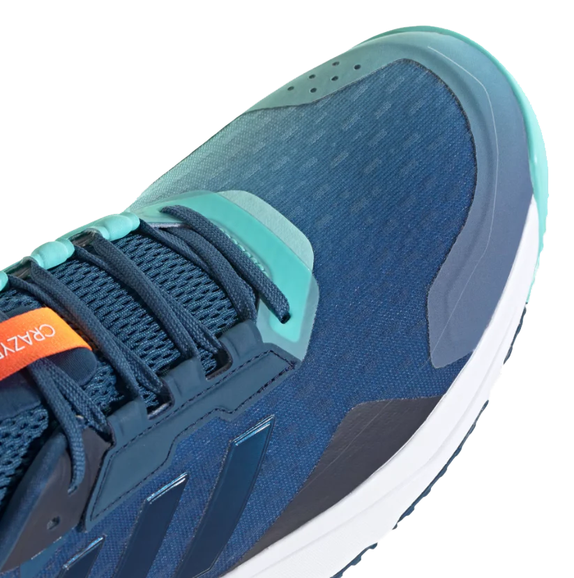 Adidas Men's Crazyflight 6 Indoor Court Shoes Dusky Petrol - Image 6