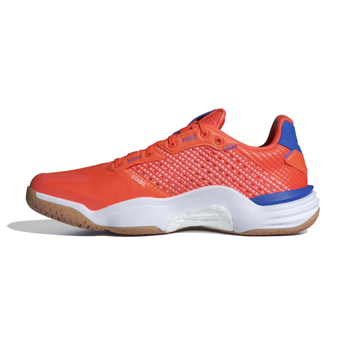 Adidas Men's Stabil 16 Indoor Court Shoes FW25 Orange - Image 3
