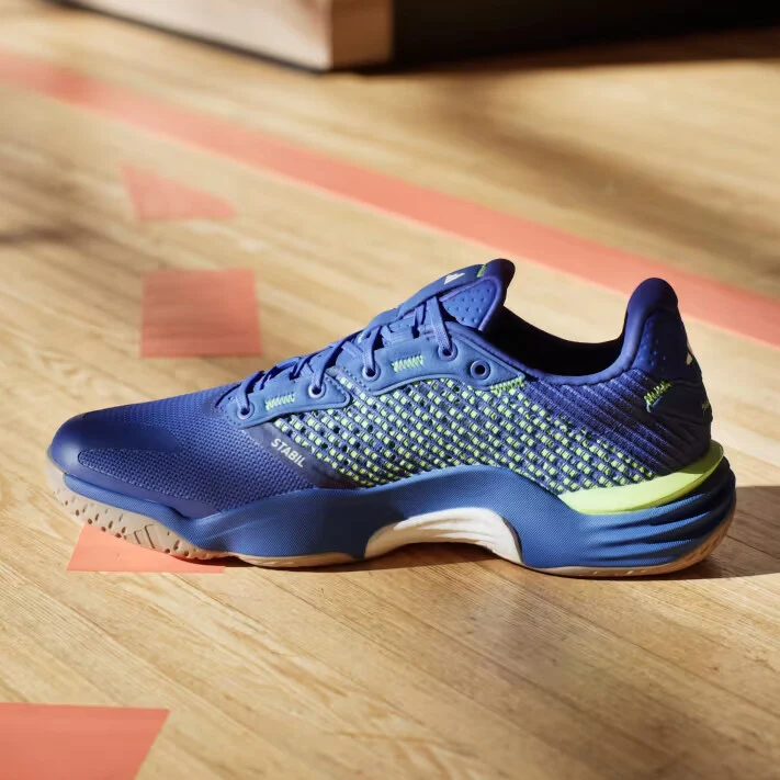 Adidas Men's Stabil 16 Indoor Court Shoes Lucid Blue - Image 4