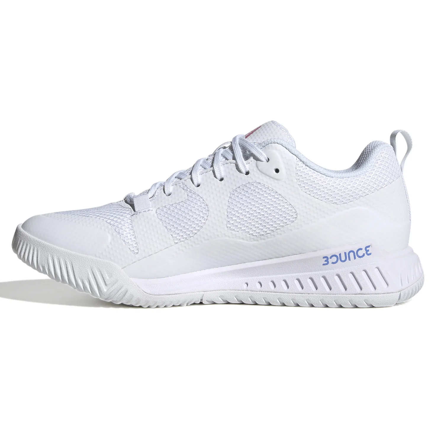 Adidas Women's Court Team Bounce 2.0 Indoor Court Shoe Cloud White - Image 3