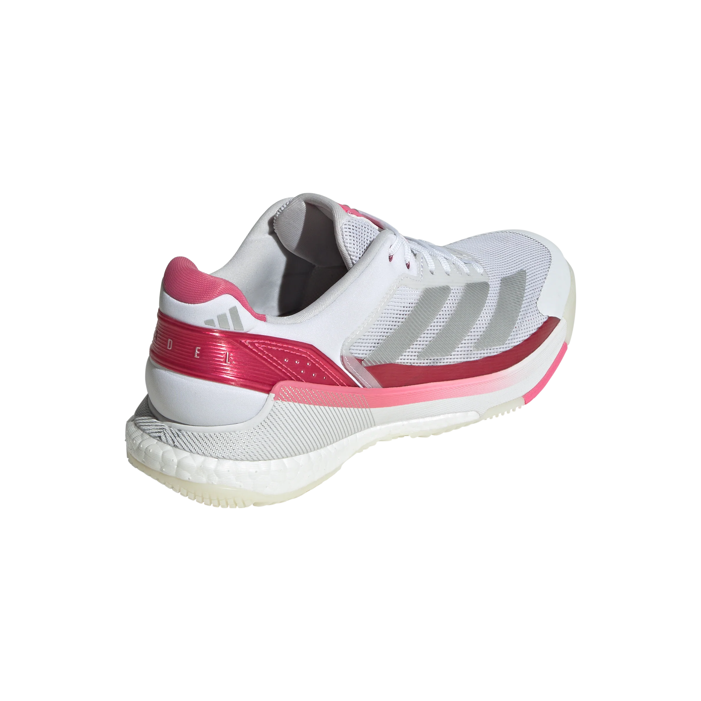 Adidas Women's Crazyquick Boost Padel Shoes Cloud White - Image 6