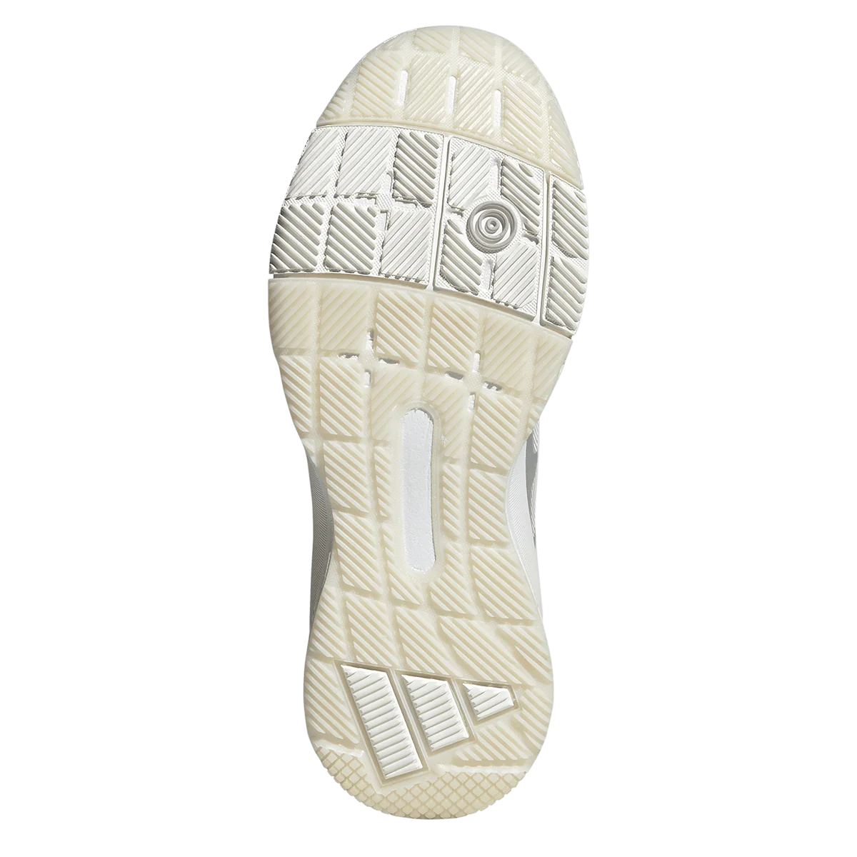 Adidas Women's Crazyquick LS Padel Shoes White Metallic - Image 2