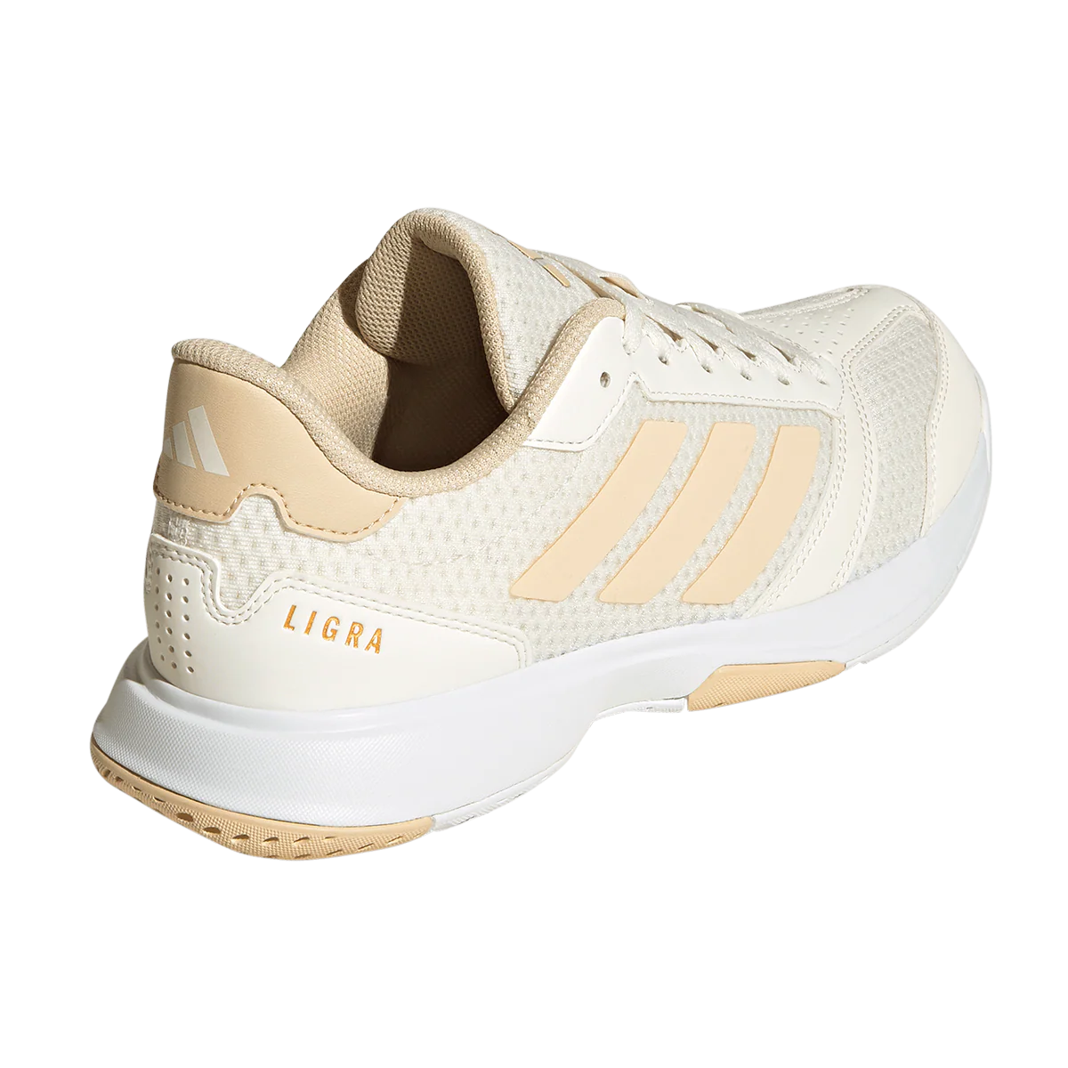 Adidas Women's Ligra 8 Indoor Court Shoes Gold - Image 6
