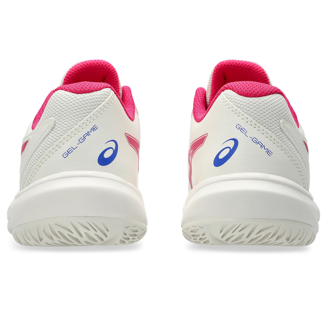 Asics Junior Gel Game GS Tennis Shoes AW25 Cream Bright Rose - Image 4