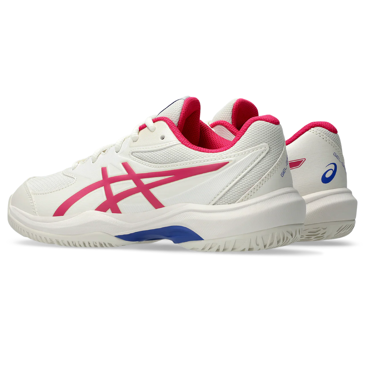 Asics Junior Gel Game GS Tennis Shoes AW25 Cream Bright Rose - Image 5