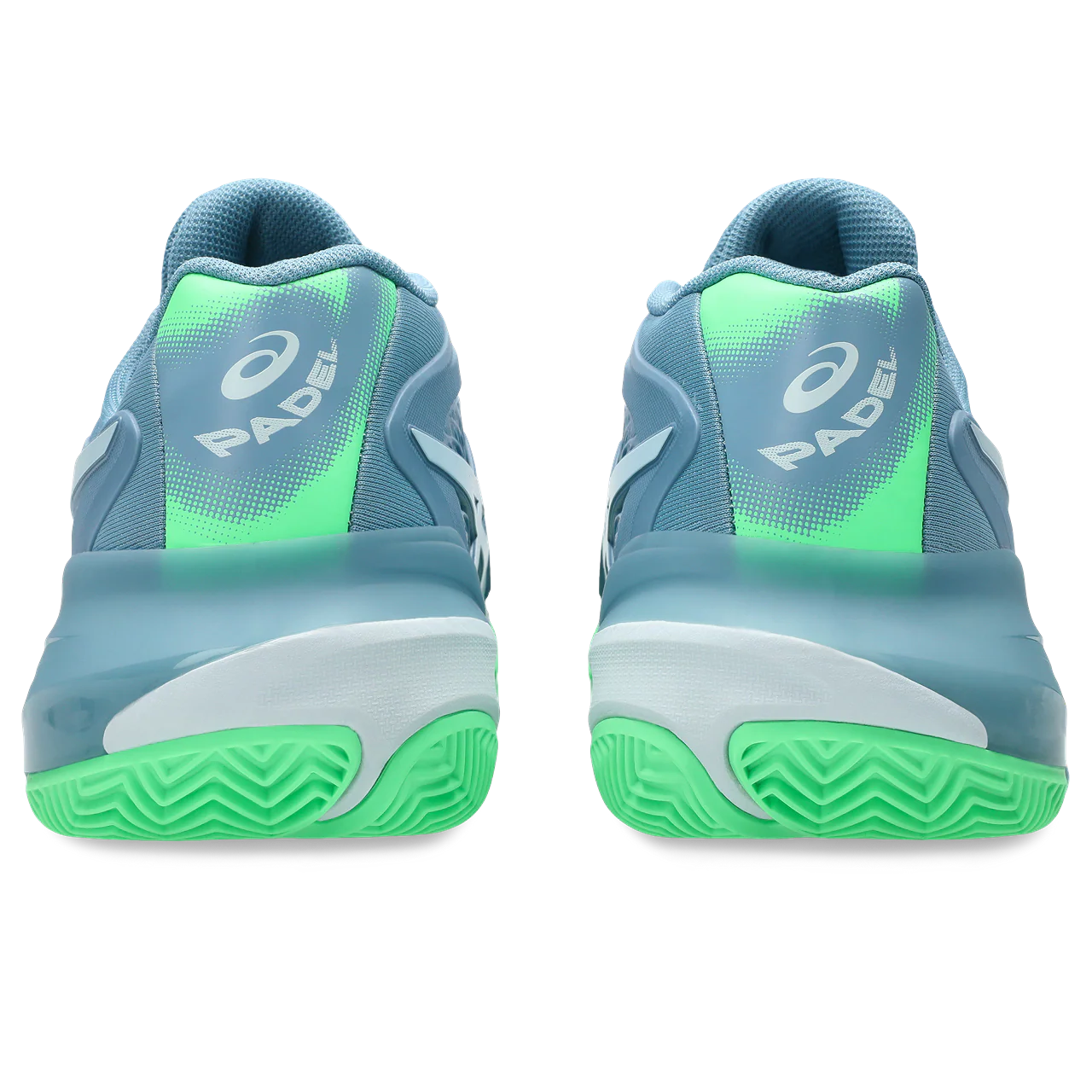 Asics Men's Gel Resolution X Padel Shoe Saba Blue Cool Grey - Image 4