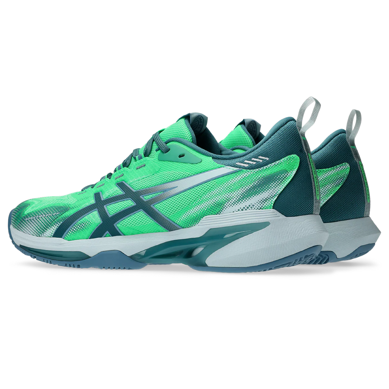 Asics Men's Sonicsmash FF Padel Shoes Vital Green Misty Pine - Image 5