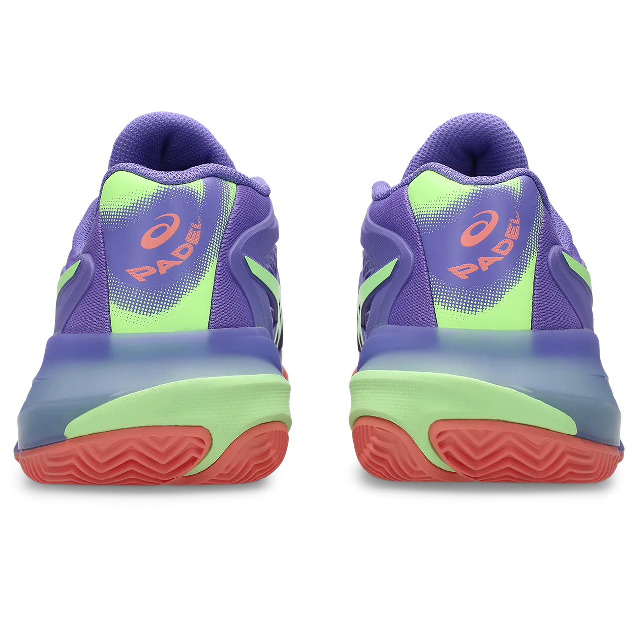 Asics Women's Gel Resolution X Padel Shoe Amethyst/Illuminate Green - Image 4