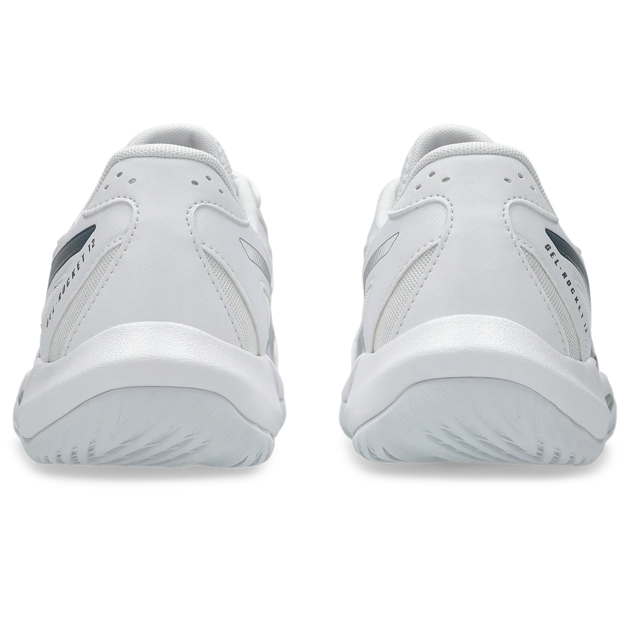 Asics Women's Gel Rocket 12 Indoor Court Shoes AW25 White Pure Silver - Image 4