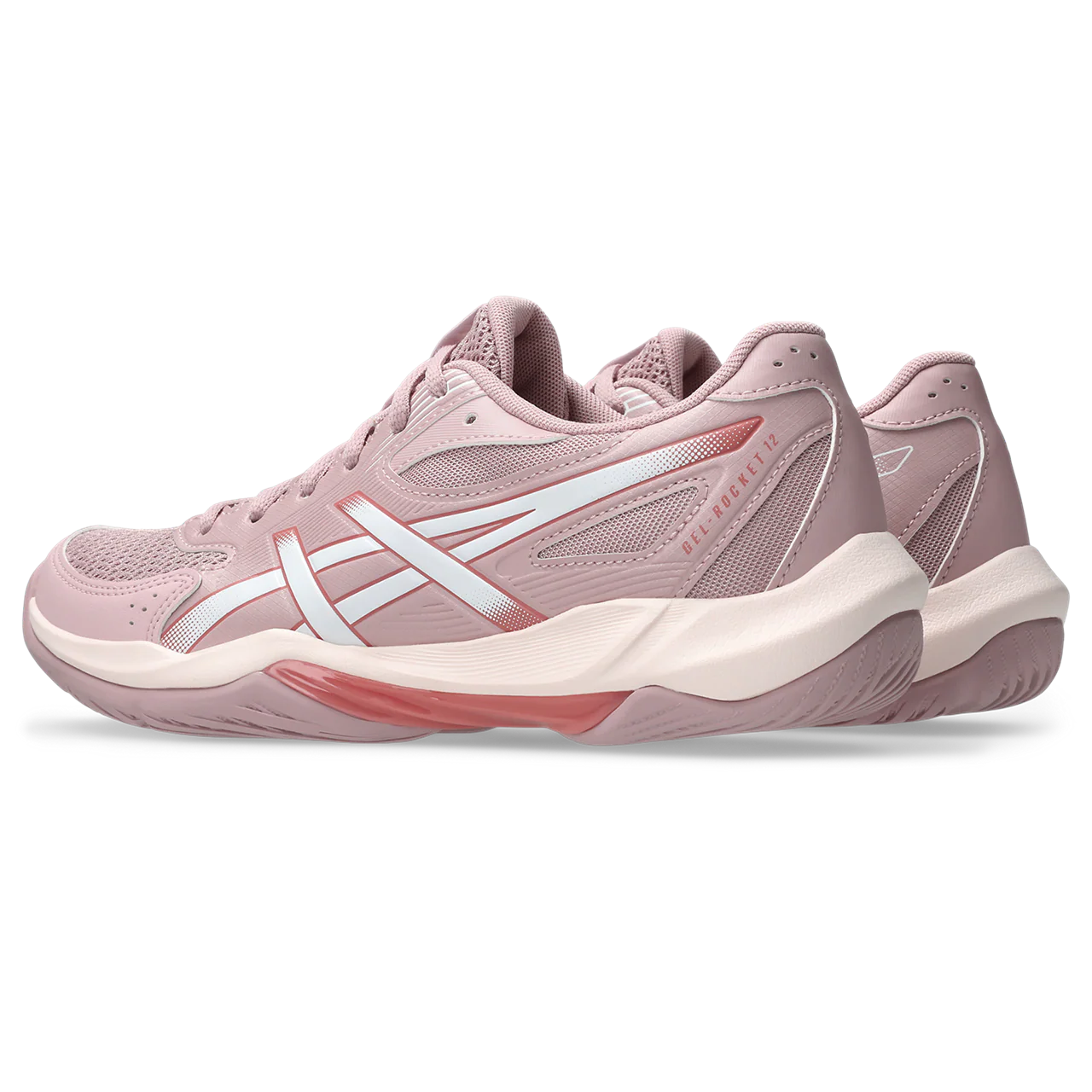 Asics Women's Gel Rocket 12 Indoor Court Shoes SS26 Morganite White - Image 5