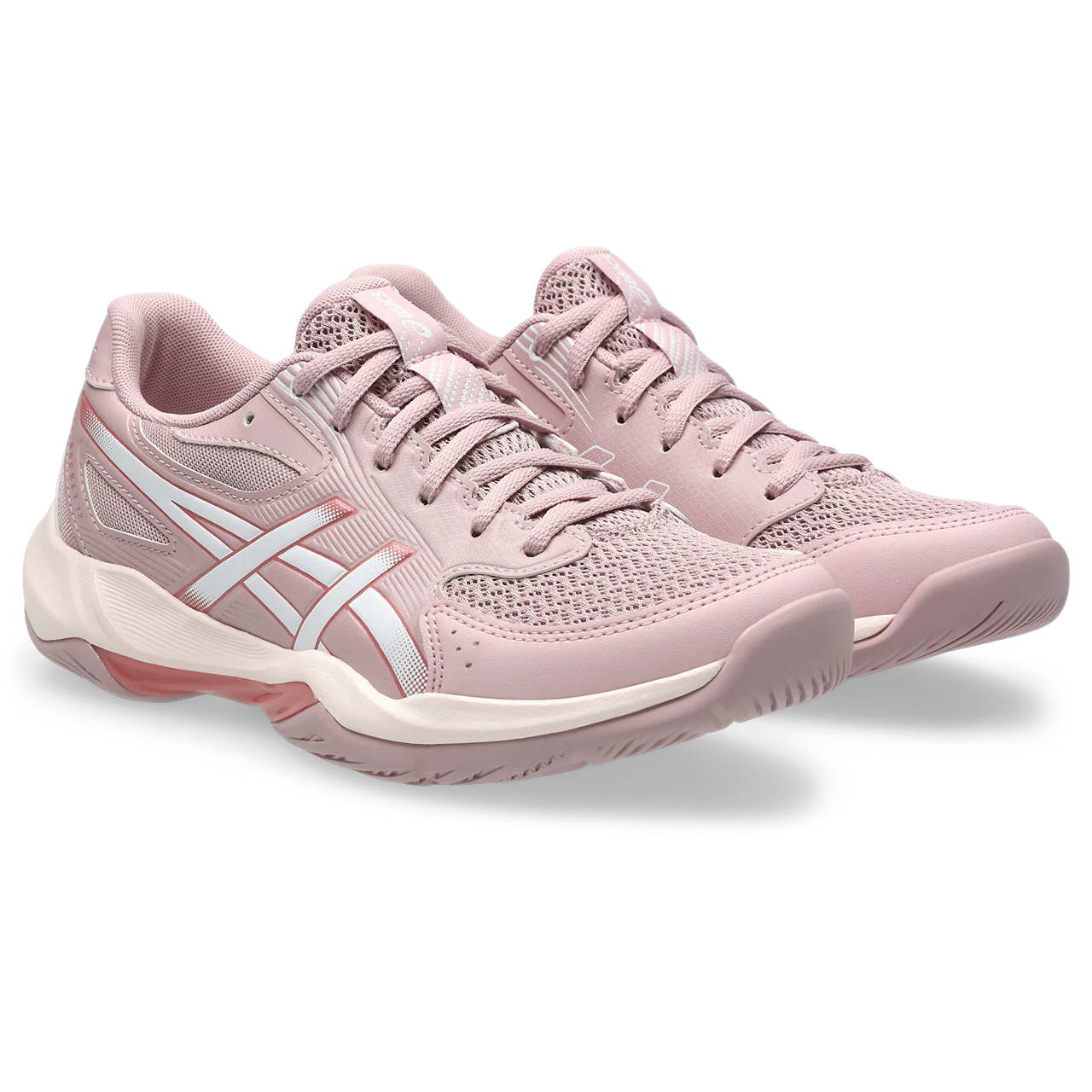 Asics Women's Gel Rocket 12 Indoor Court Shoes SS26 Morganite White - Image 6