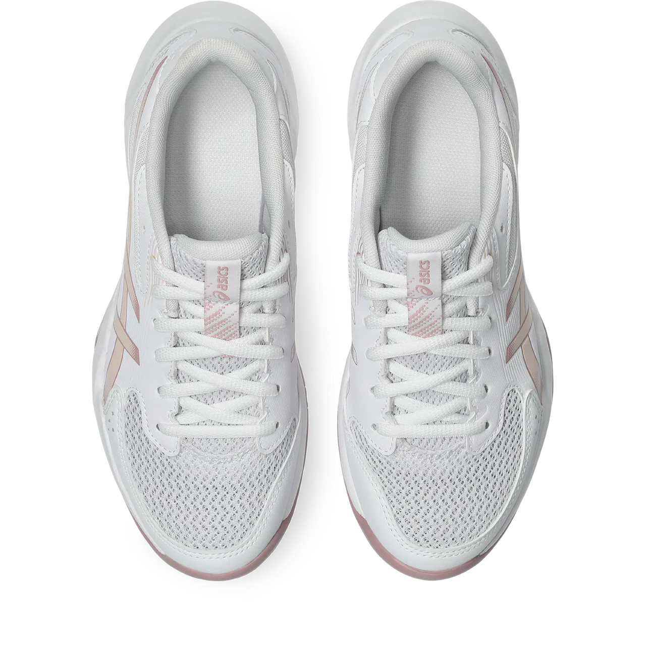 Asics Women's Gel Rocket 12 Indoor Court Shoes SS26 White Pearl Pink - Image 7