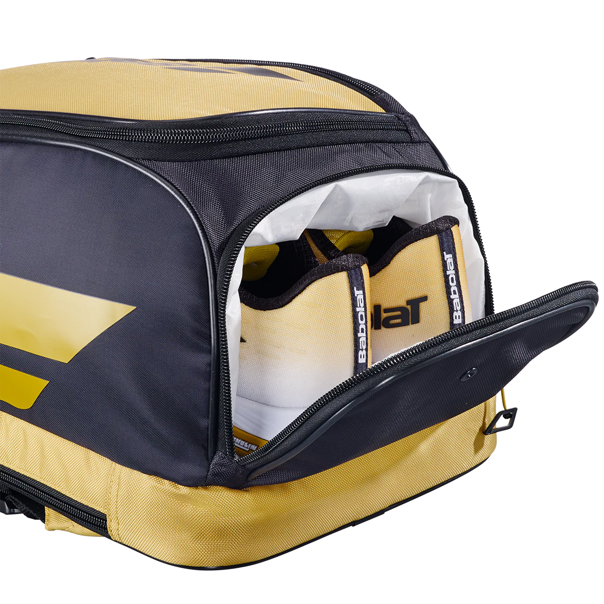 Babolat Backrack 3 Backpack Black Yellow - Image 3