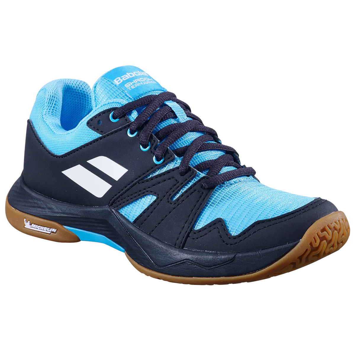 Babolat Junior Shadow Team 2 Indoor Court Shoes Black Blue - Image 5