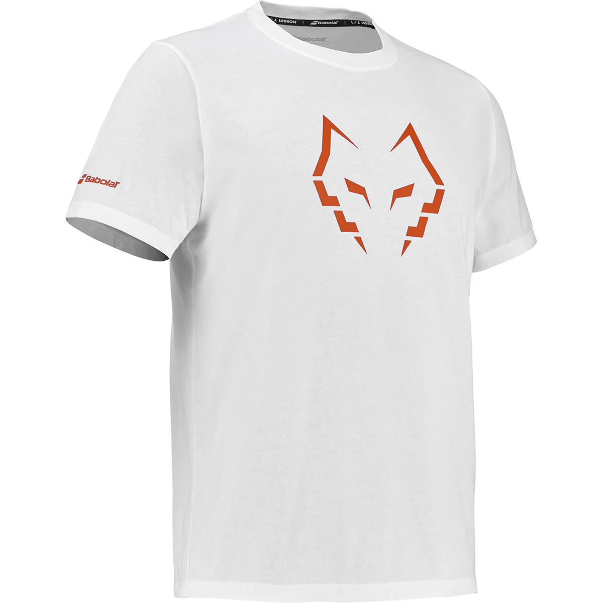 Babolat Men's Cotton Tee Lebron 26 White - Image 3