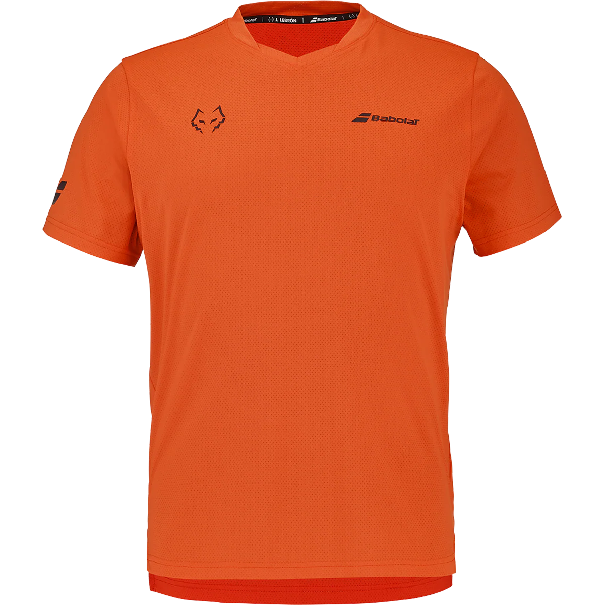 Babolat Men's Crew Neck Tee Lebron 26 Red Orange
