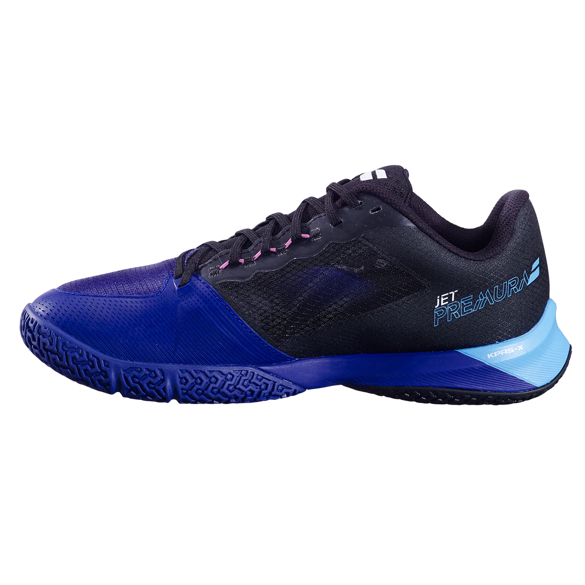 Babolat Men's Jet Premura 2 Padel Shoes 25 Black Mazarine Blue - Image 3
