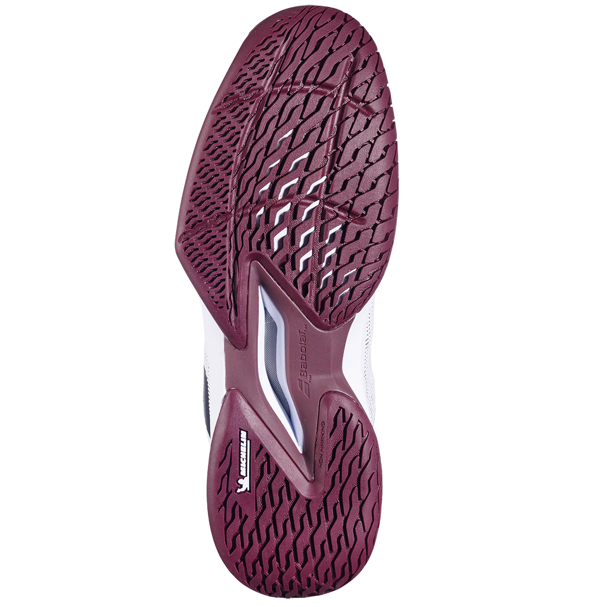 Babolat Men's Jet Tere 2 Tennis Shoes FW25 White Port Royale - Image 2