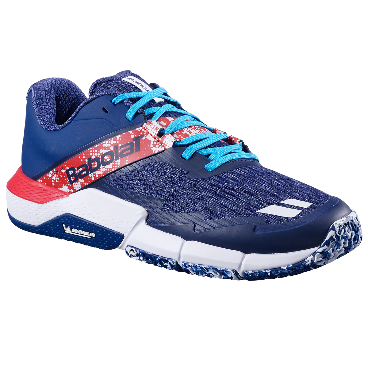 Babolat Men's Movea 2 Padel Shoes 25 Dark Blue Chilli Red - Image 5