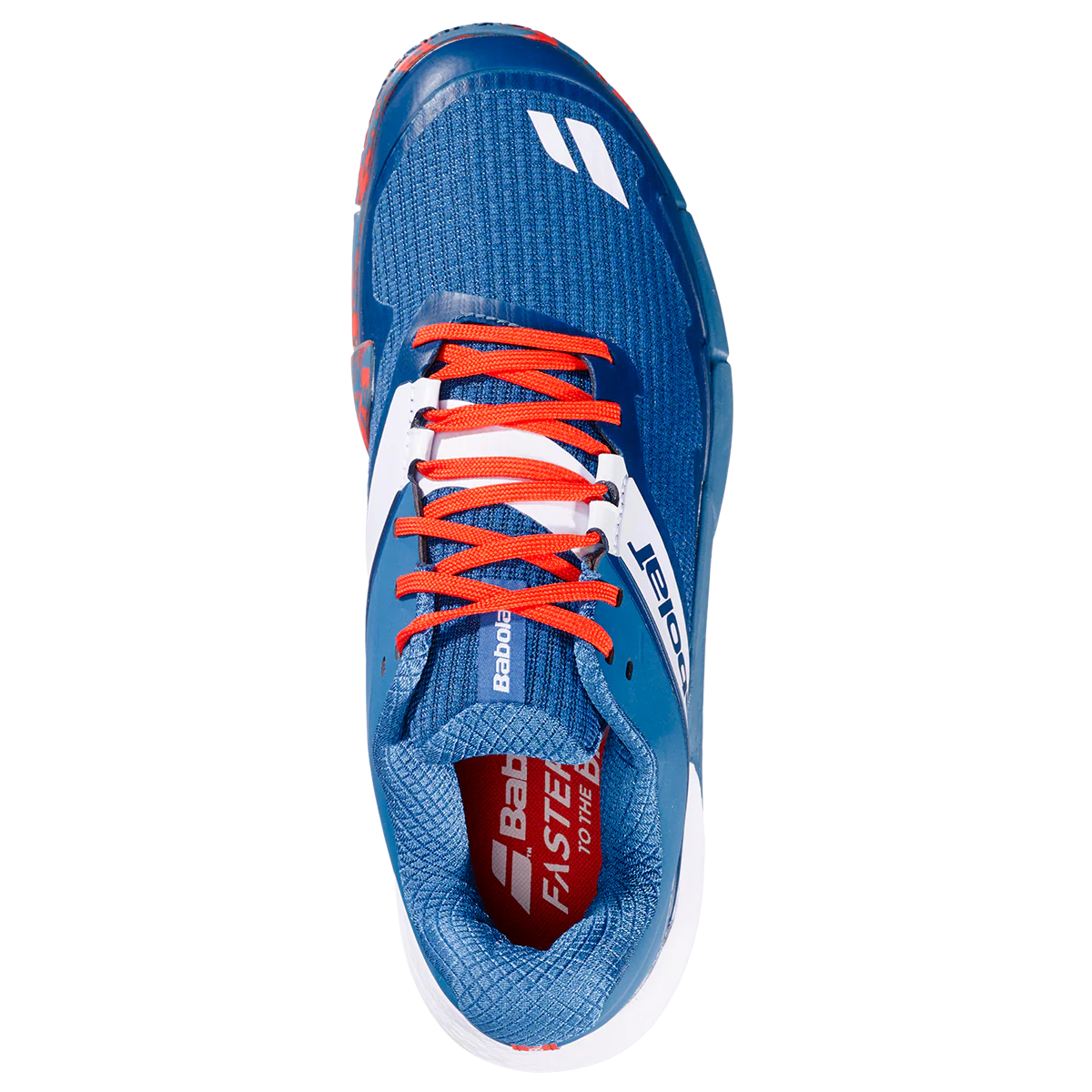 Babolat Men's Movea 2 Padel Shoes 26 Seaport/Cherry Tomato Red - Image 4