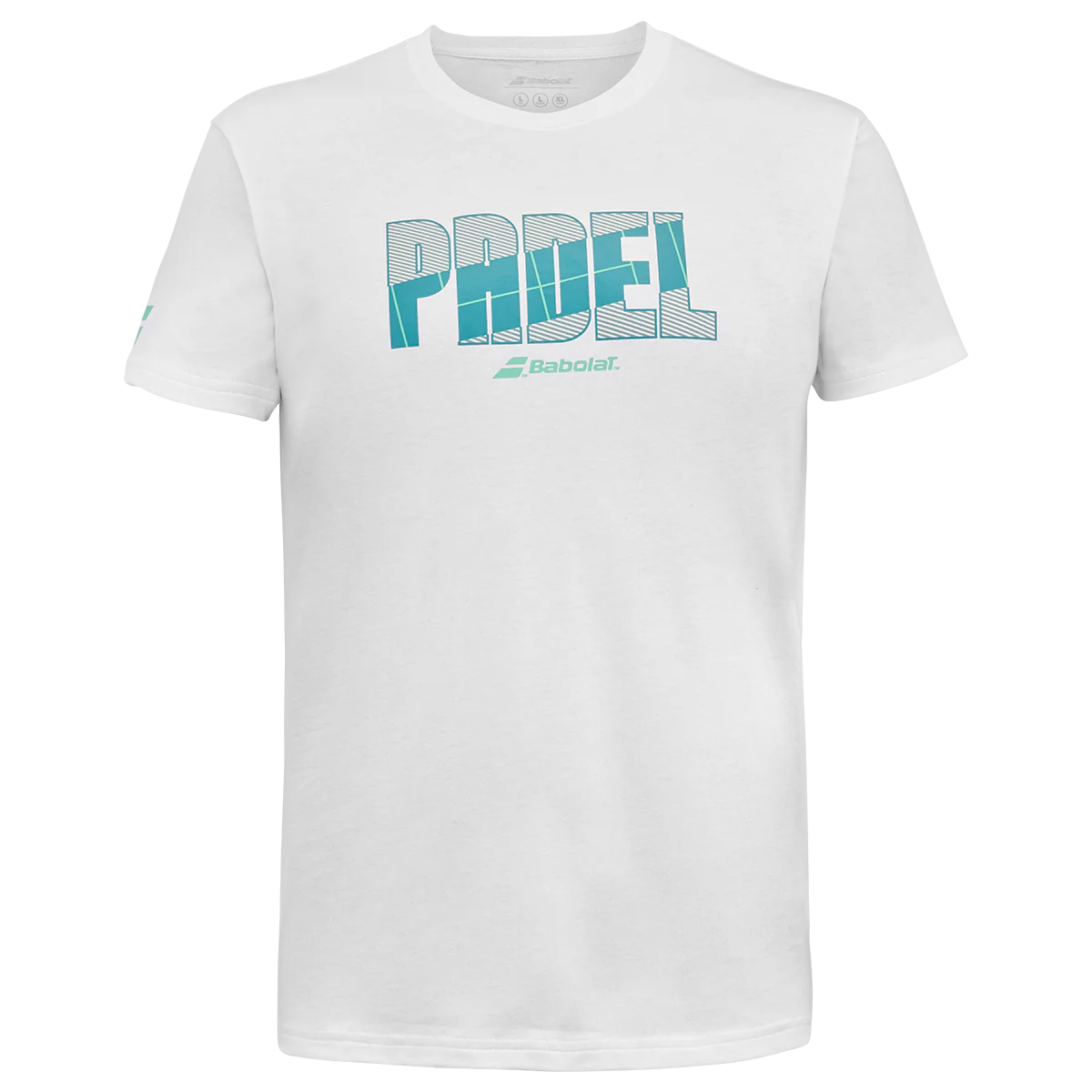 Babolat Men's Padel Cotton Tee White