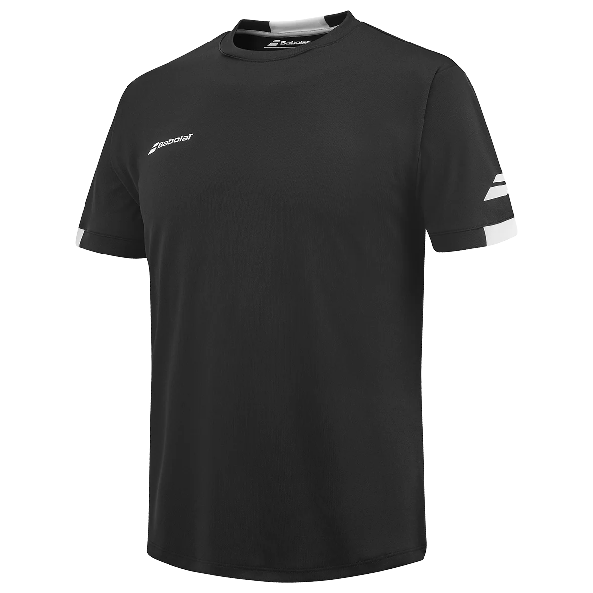 Babolat Men's Play Crew Neck Tee Black - Image 2