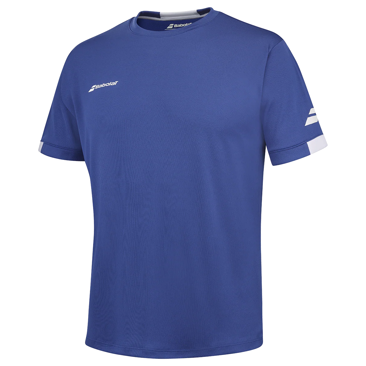 Babolat Men's Play Crew Neck Tee Sodalite Blue - Image 2