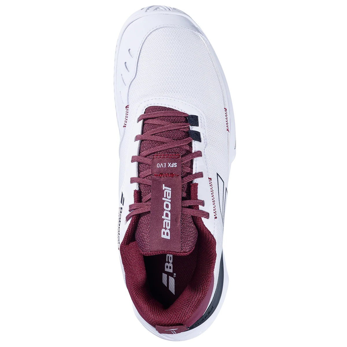 Babolat Men's SFX Evo Tennis Shoes FW25 White Port Royale - Image 4