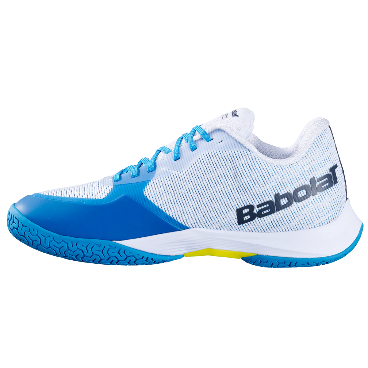 Babolat Men's Shadow Spirit 2 Indoor Court Shoes White Algier Blue - Image 3
