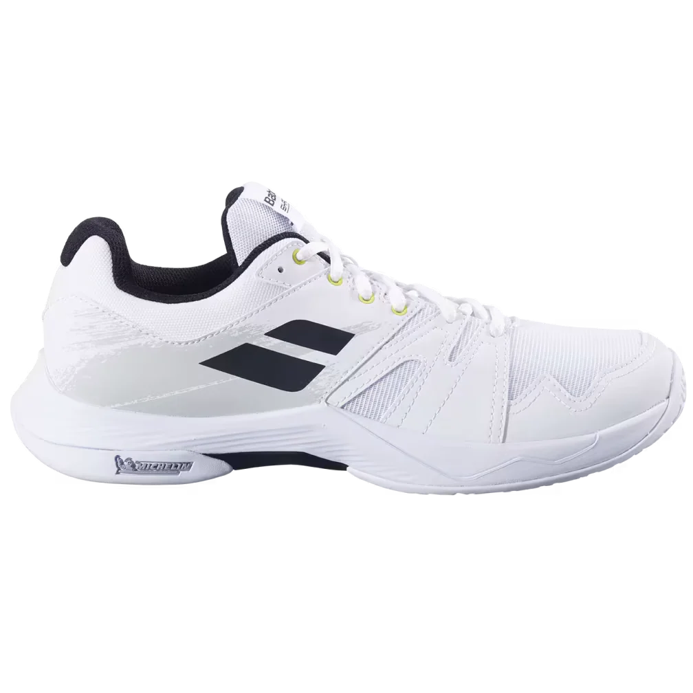 Babolat Men's Shadow Team 2 Indoor Court Shoes White