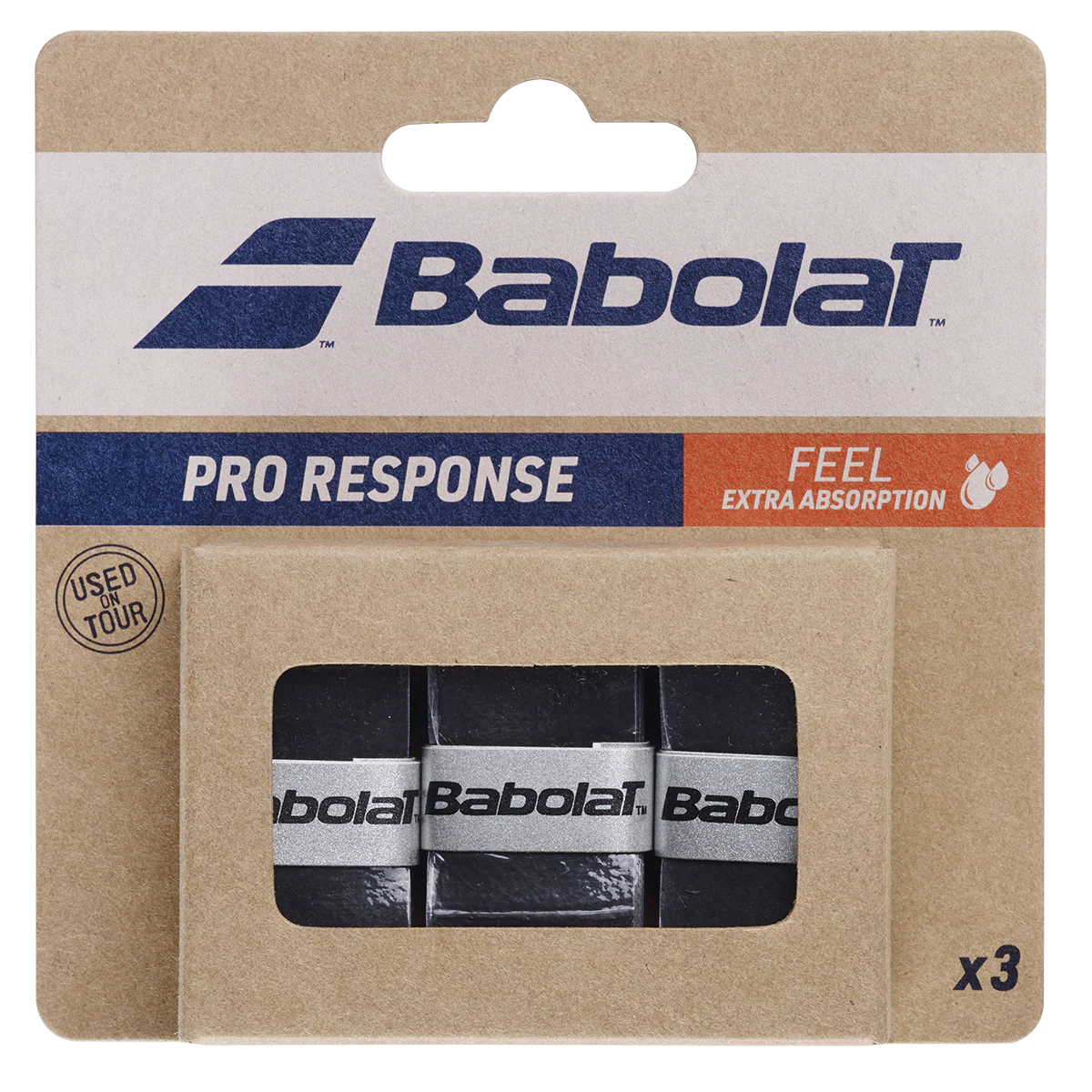 Babolat Pro Response Overgrips 3 Pack - Image 2
