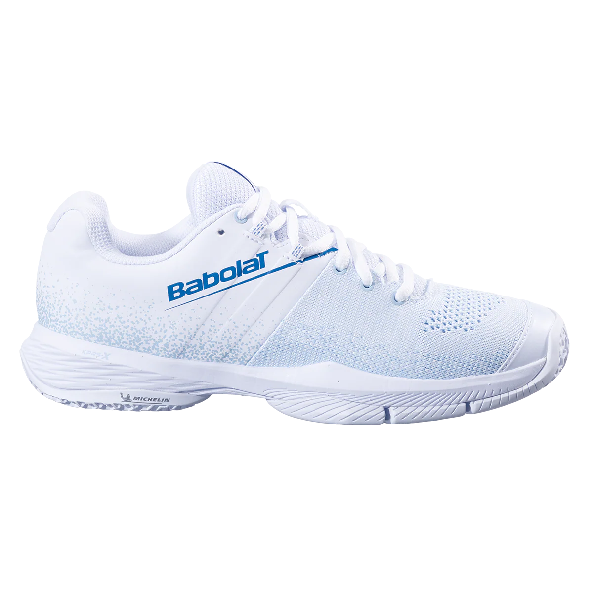 Babolat Women's Sensa Padel Shoes 25 White Cool Blue