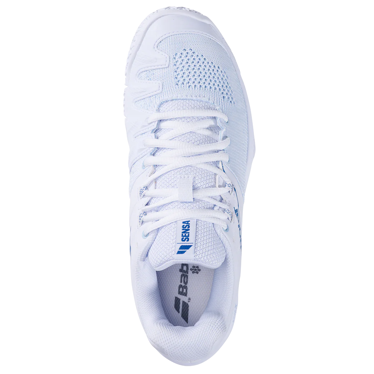 Babolat Women's Sensa Padel Shoes 25 White Cool Blue - Image 4