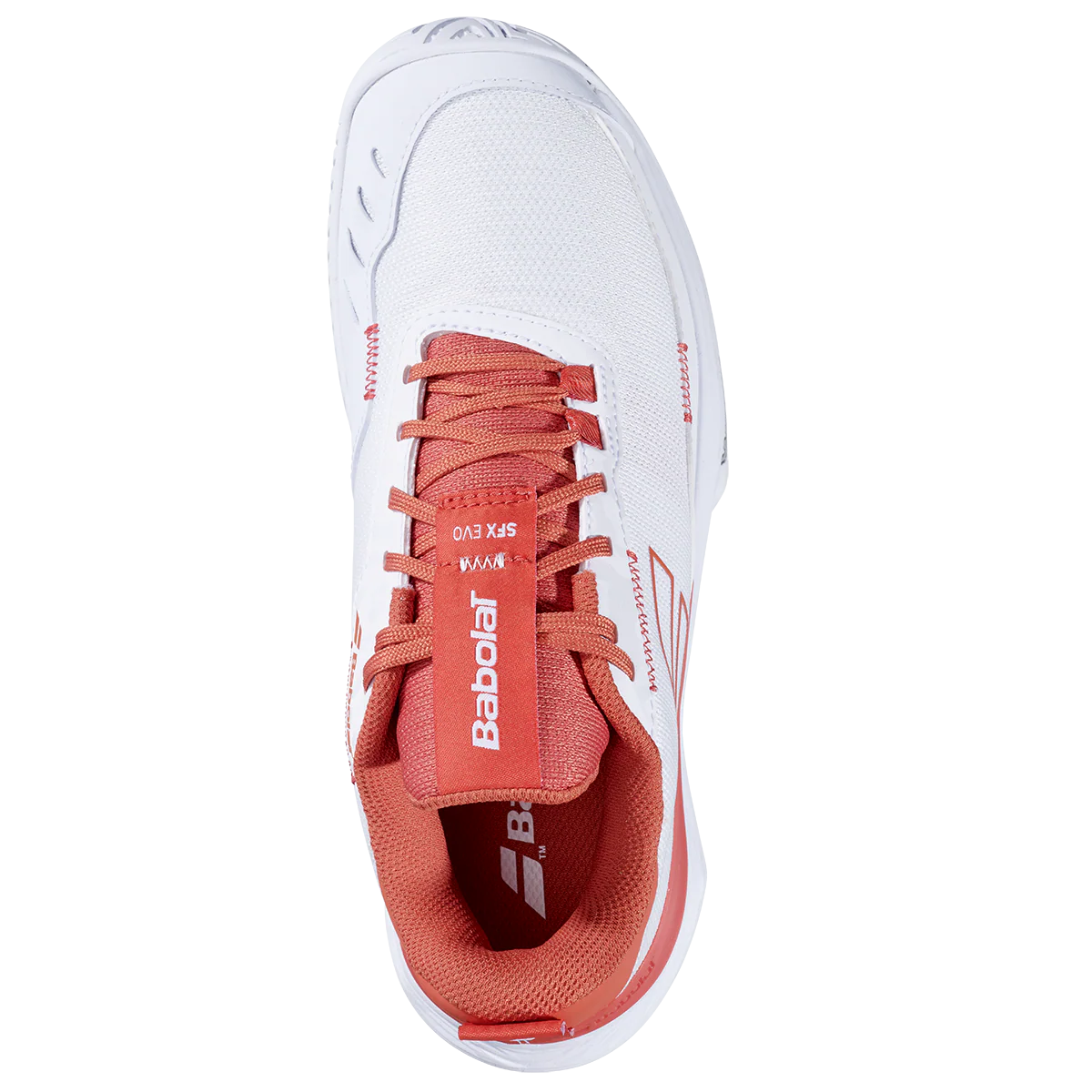 Babolat Women's SFX Evo Tennis Shoes FW25 White Terra Cotta - Image 4
