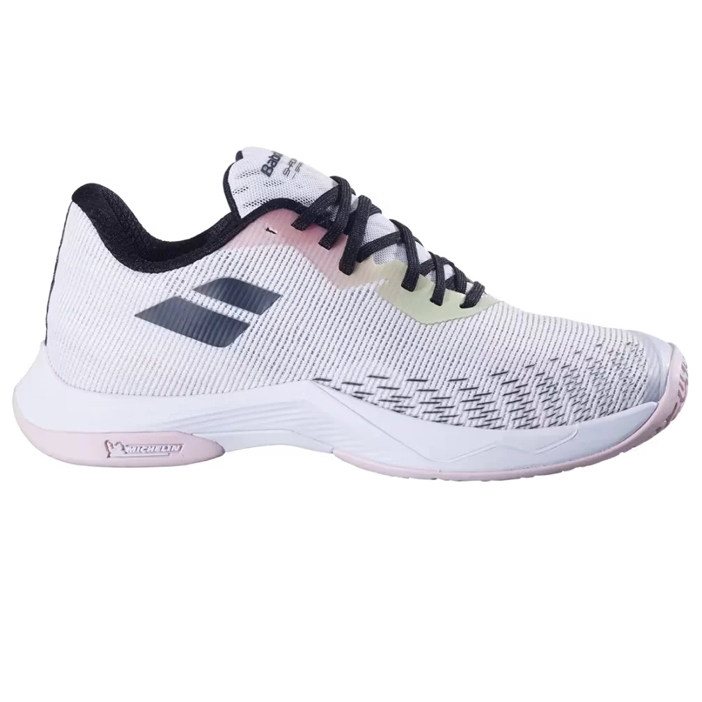 Babolat Women's Shadow Spirit 2 Indoor Court Shoes White