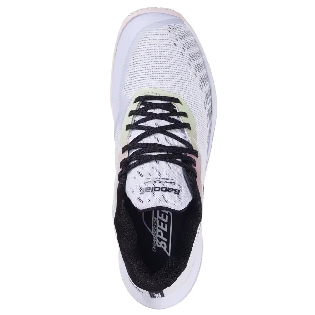 Babolat Women's Shadow Spirit 2 Indoor Court Shoes White - Image 4