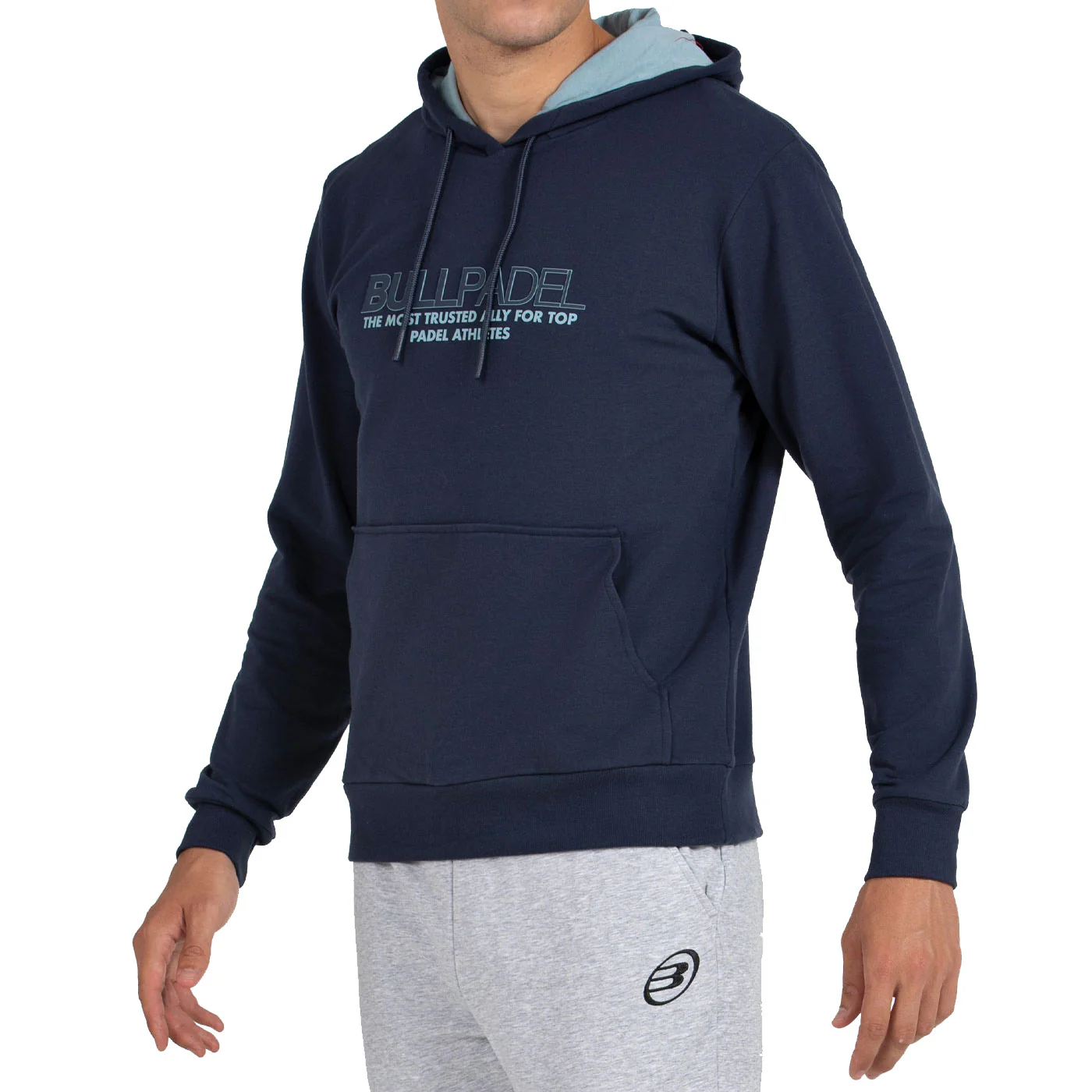Bullpadel Men's Boyen Hoodie Deep Ocean - Image 3