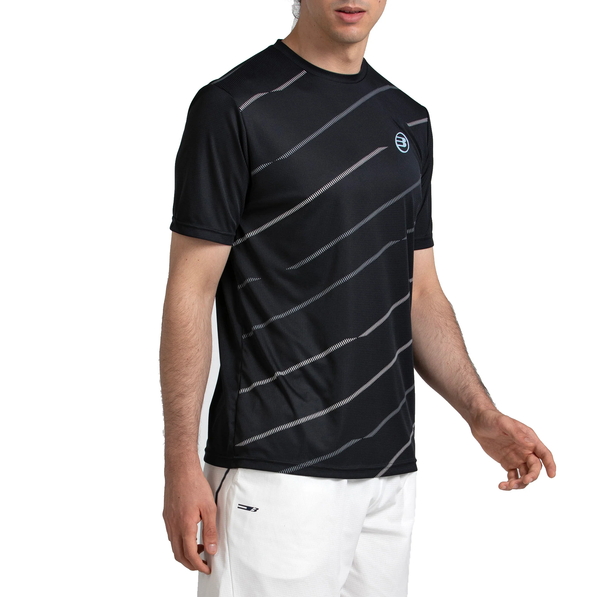Bullpadel Men's Casinas T-Shirt Black - Image 3