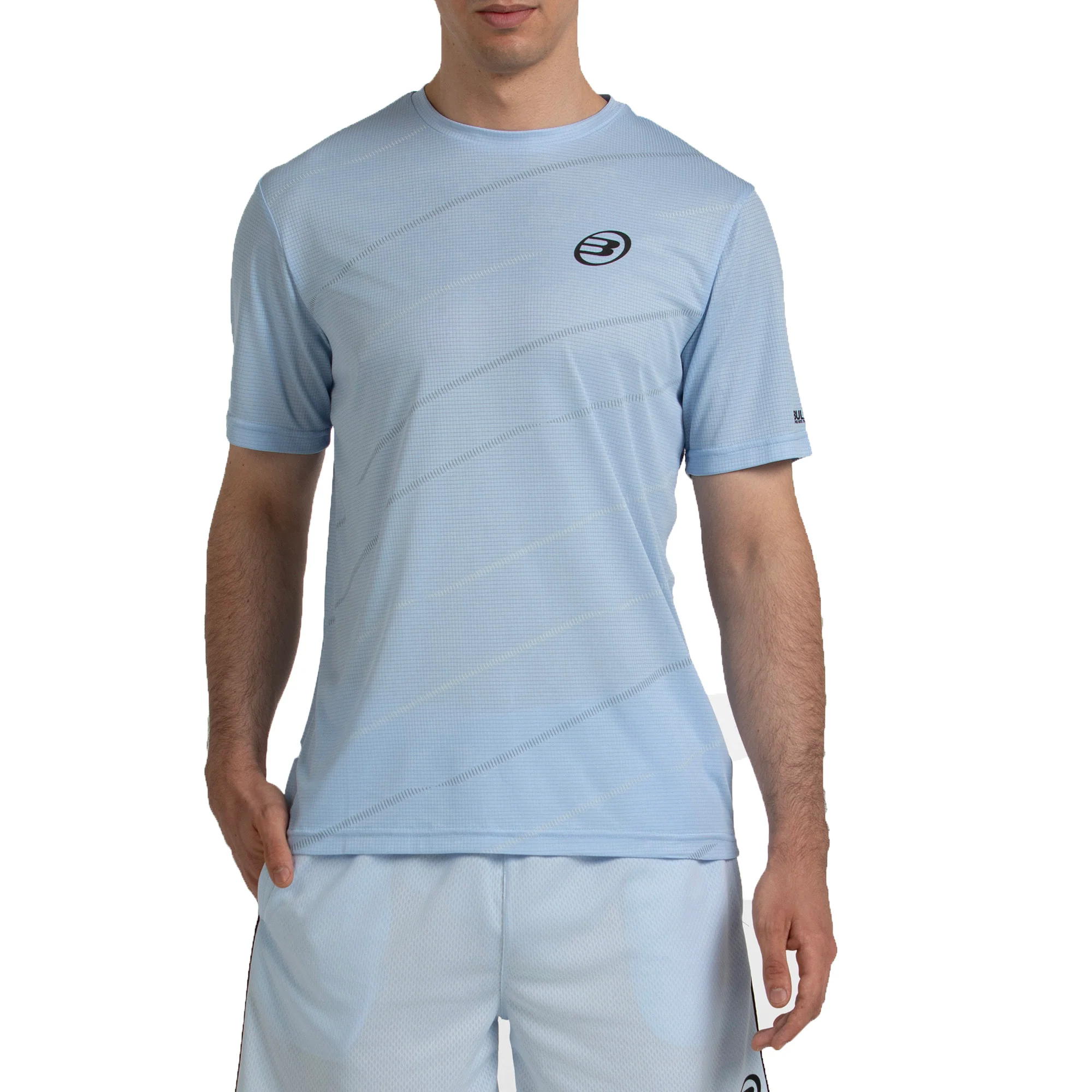 Bullpadel Men's Casinas T-Shirt Glacier Blue - Image 3