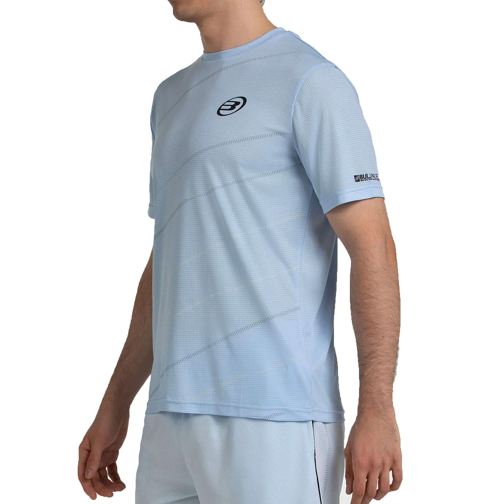 Bullpadel Men's Casinas T-Shirt Glacier Blue - Image 4